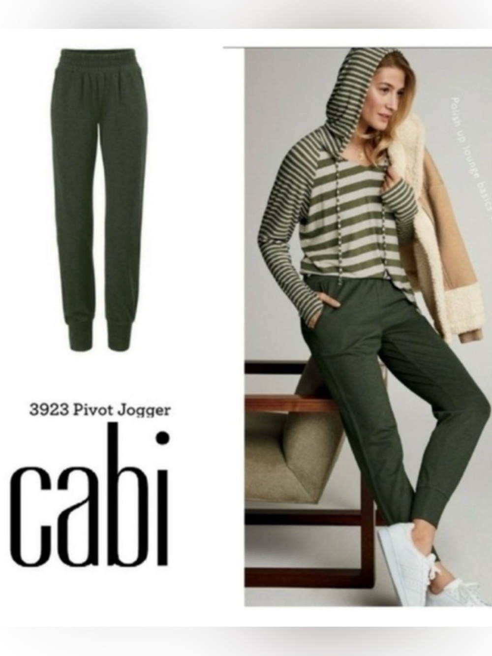 Cabi Green Pivot Jogger #3923